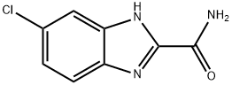 1H-벤즈이미다졸-2-카르복사미드,5-클로로-(9CI) 구조식 이미지