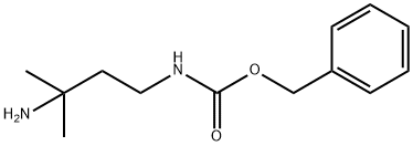 1-N-CBZ-3-메틸부탄-1,3-디아민-HCl 구조식 이미지