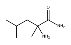 2-amino-2,4-dimethylpentanamide 구조식 이미지