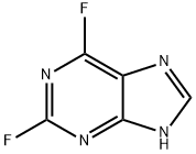 9H-Purine, 2,6-difluoro- 구조식 이미지