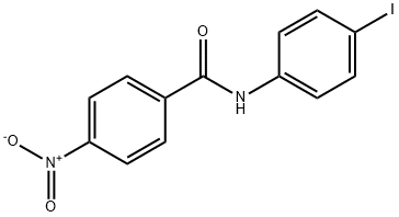 Benzamide, N-(4-iodophenyl)-4-nitro- Structure