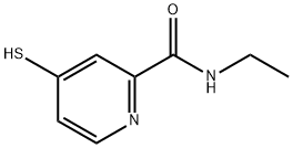 N-ethyl-4-sulfanylpyridine-2-carboxamide 구조식 이미지