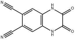 6,7-Quinoxalinedicarbonitrile, 1,2,3,4-tetrahydro-2,3-dioxo- Structure