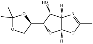 Furo3,2-doxazol-6-ol, 5-(4R)-2,2-dimethyl-1,3-dioxolan-4-yl-3a,5,6,6a-tetrahydro-2-methyl-, (3aR,5S,6R,6aR)- Structure