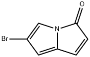 3H-Pyrrolizin-3-one, 6-bromo- Structure