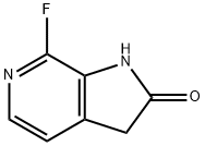 7-Fluoro-6-aza-2-oxindole Structure