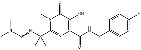 Raltegravir USP Impurity C 구조식 이미지