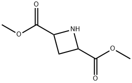 2,4-Azetidinedicarboxylic acid, 2,4-dimethyl ester Structure