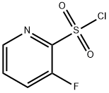 2-Pyridinesulfonyl chloride, 3-fluoro- 구조식 이미지