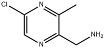 2-Pyrazinemethanamine, 5-chloro-3-methyl- 구조식 이미지