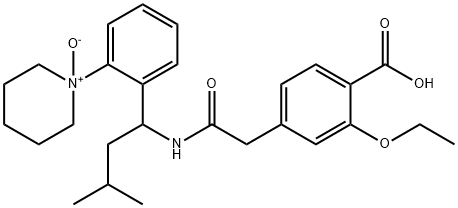 3-Hydroxy Repaglinide Structure