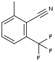 Benzonitrile, 2-methyl-6-(trifluoromethyl)- Structure