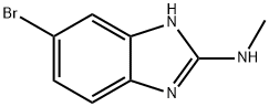 6-bromo-N-methyl-1H-benzo[d]imidazol-2-amine Structure