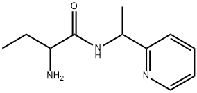 2-amino-N-[1-(pyridin-2-yl)ethyl]butanamide 구조식 이미지