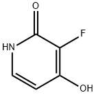 2(1H)-Pyridinone, 3-fluoro-4-hydroxy- 구조식 이미지