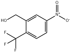 Benzenemethanol, 5-nitro-2-(trifluoromethyl)- Structure