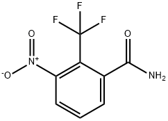 Benzamide, 3-nitro-2-(trifluoromethyl)- Structure