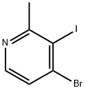 Pyridine, 4-bromo-3-iodo-2-methyl- 구조식 이미지