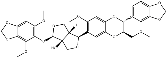 (+)-Haedoxan A Structure