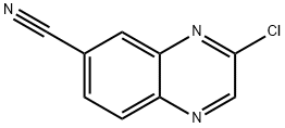 3-Chloroquinoxaline-6-carbonitrile 구조식 이미지