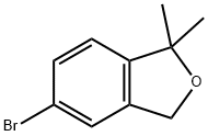 Isobenzofuran, 5-bromo-1,3-dihydro-1,1-dimethyl- 구조식 이미지