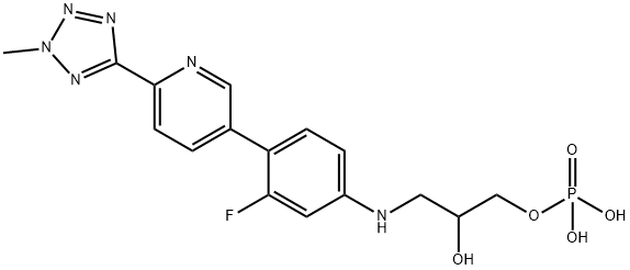 Tedizolid phosphate impurity Structure