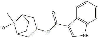 1H-Indole-3-carboxylic acid, 8-methyl-8-oxido-8-azabicyclo[3.2.1]oct-3-yl ester, endo- (9CI) 구조식 이미지