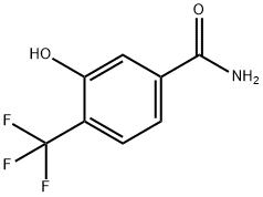 Benzamide, 3-hydroxy-4-(trifluoromethyl)- Structure