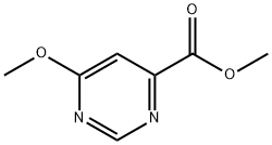 Methyl 6-methoxypyrimidine-4-carboxylate Structure