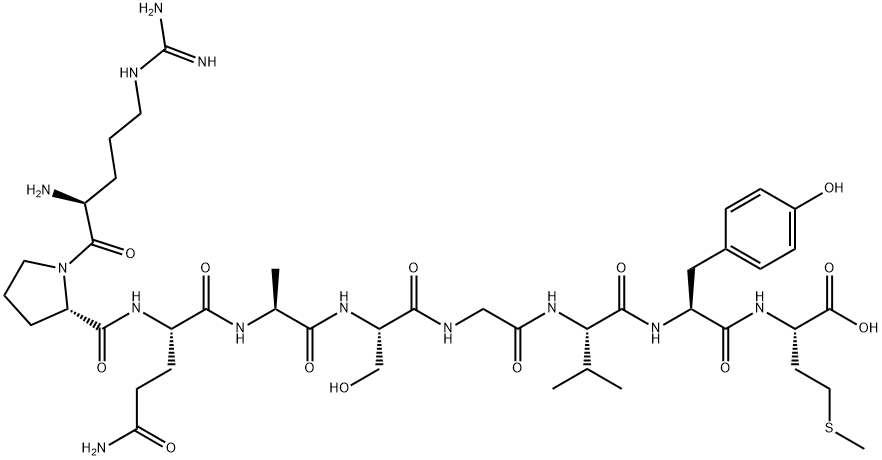 Nucleoprotein 118-126 Structure