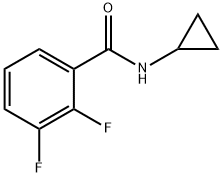 N-cyclopropyl-2,3-difluorobenzamide Structure