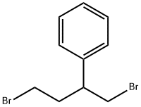 Benzene, [3-bromo-1-(bromomethyl)propyl]- Structure