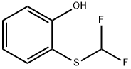 2-[(difluoromethyl)sulfanyl]phenol 구조식 이미지