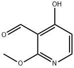 3-Pyridinecarboxaldehyde, 4-hydroxy-2-methoxy- Structure