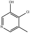 3-Pyridinol, 4-chloro-5-methyl- 구조식 이미지