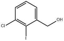 Benzenemethanol, 3-chloro-2-iodo- Structure