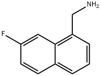 1-Naphthalenemethanamine, 7-fluoro- Structure