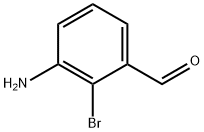 Benzaldehyde, 3-amino-2-bromo- Structure