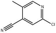 2-chloro-5-methylpyridine-4-carbonitrile Structure