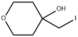 2H-Pyran-4-ol, tetrahydro-4-(iodomethyl)- Structure