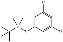 Benzene, 1,3-dichloro-5-[[(1,1-dimethylethyl)dimethylsilyl]oxy]- Structure