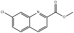 7-Choloquinoline-2-carboxylic acid methyl ester Structure