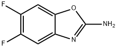 5,6-Difluoro-1,3-benzoxazol-2-amine Structure