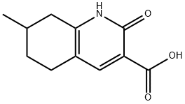 3-Quinolinecarboxylic acid, 1,2,5,6,7,8- hexahydro-7-methyl-2-oxo- 구조식 이미지