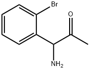 1-AMINO-1-(2-BROMOPHENYL)ACETONE Structure