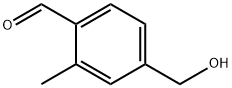 Benzaldehyde, 4-(hydroxymethyl)-2-methyl- Structure
