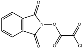 Acetic acid, 2-chloro-2-oxo-, 1,3-dihydro-1,3-dioxo-2H-isoindol-2-yl ester Structure