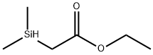 Acetic acid, 2-(dimethylsilyl)-, ethyl ester 구조식 이미지