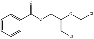 1-Propanol, 3-chloro-2-(chloromethoxy)-, 1-benzoate Structure