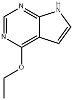 7H-Pyrrolo[2,3-d]pyrimidine, 4-ethoxy- Structure